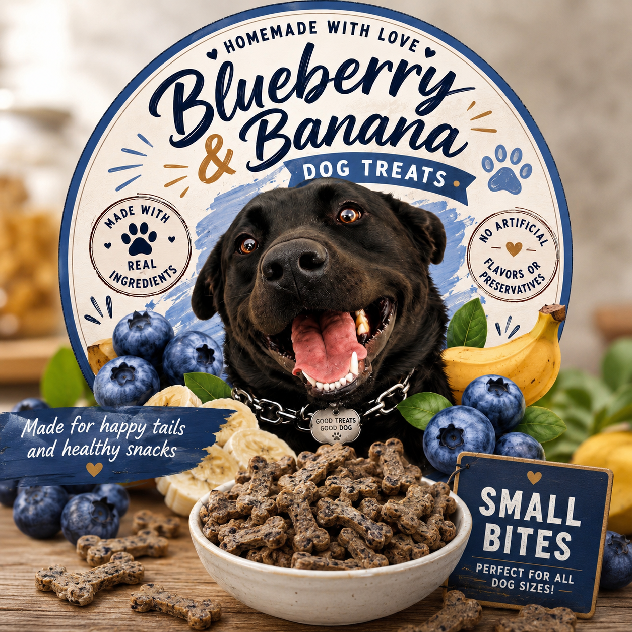 All natural homemade Dog Treats (Small)