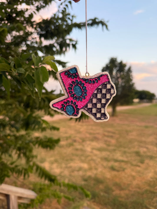Car freshie (Scent: Cherry Dr.Pepper)