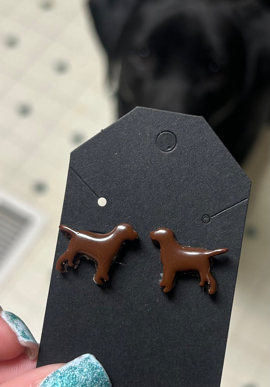 All new Lab stud earrings
